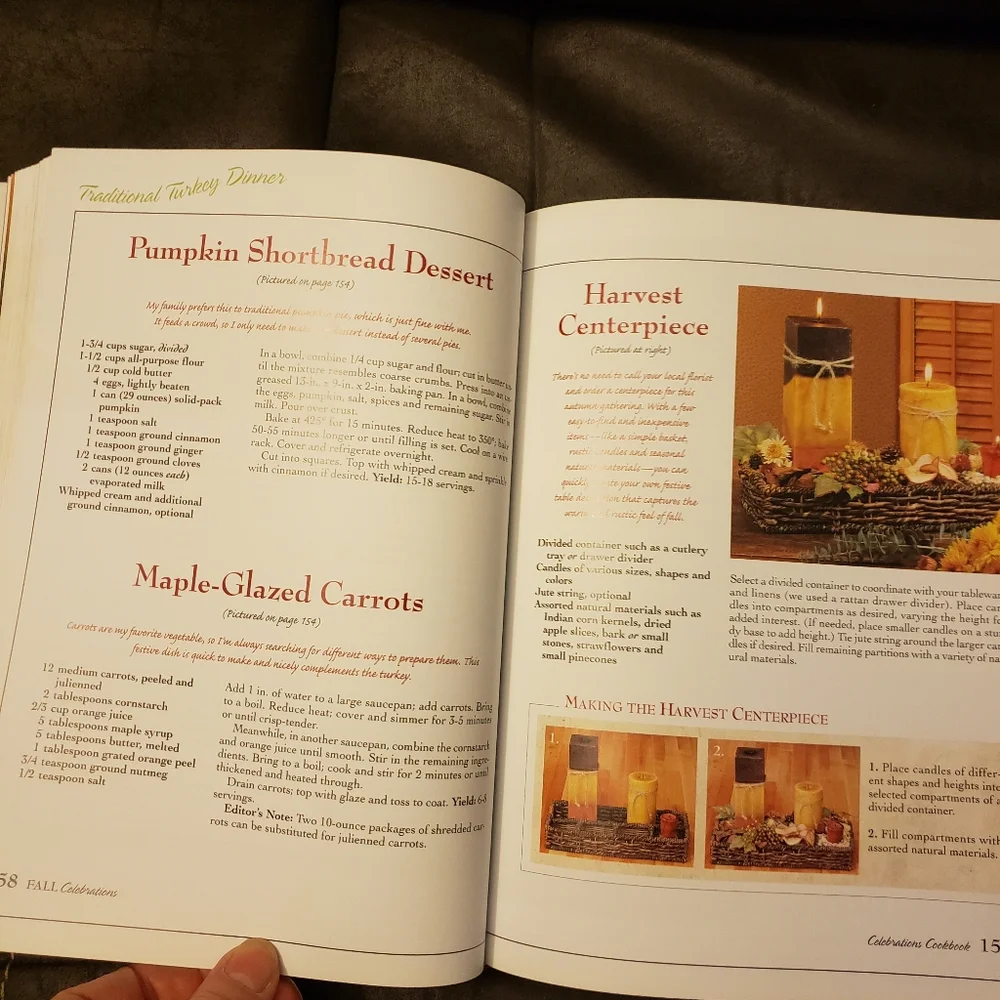 Taste of Home Celebrations Cook Book             ‎  Hardbook